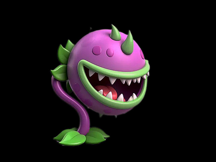 اکشن فیگور گل گوشت خوار (planet and zombies)(c.512)